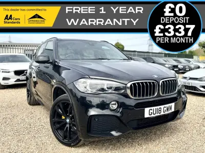 Used BMW X5 M Sport 2018 Black SUV