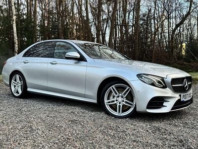 Silver Used 2017 Mercedes E350 AMG line Sedan | £13,995 (Fair price)