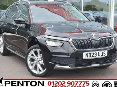Used Skoda Kamiq SE L Executive 110 HP (80 kW) 2023 Black SUV