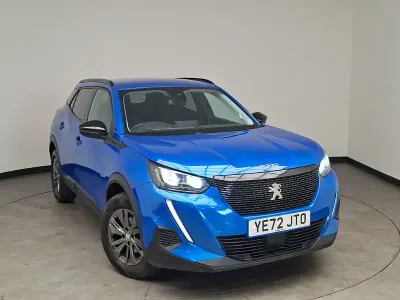 Used Peugeot 2008 Active+ 101 HP (74 kW) 2022 Blue SUV