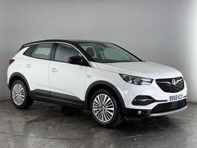 Used Vauxhall Grandland X Sport 131 HP (96 kW) 2018 White SUV