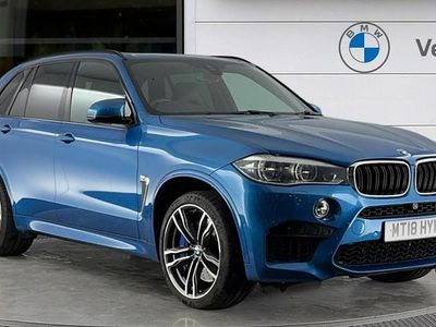 Used BMW X5 M Comfort Edition 575 HP (422 kW) 2018 Blue SUV