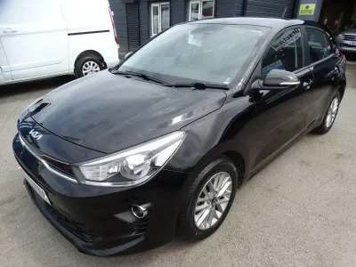 Used Kia Rio 83 HP (61 kW) 2023 Black Hatchback