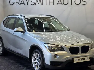 Used BMW X1 Sport Line 184 HP (135 kW) 2013 Silver SUV