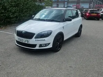 Used Skoda Fabia Monte Carlo 105 HP (77 kW) 2013 White Hatchback