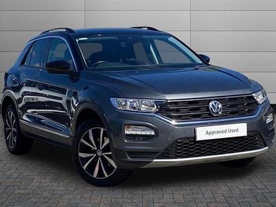 Used VW T-Roc Design 115 HP (84 kW) 2020 Grey SUV