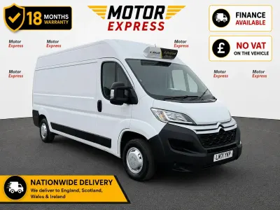 Used Citroën Relay 140 HP (102 kW) 2021 White Van