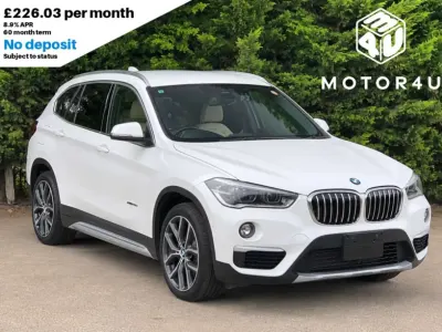Used BMW X1 xLine 2015 White SUV
