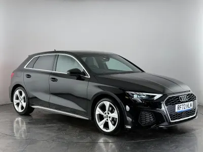 Used Audi A3 Sportback S-Line 200 HP (147 kW) 2022 Black Hatchback