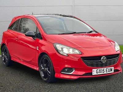 Used Vauxhall Corsa Edition 100 HP (73 kW) 2015 Red Hatchback