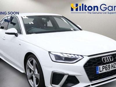 Used Audi A4 S-Line 150 HP (110 kW) 2020 White Sedan