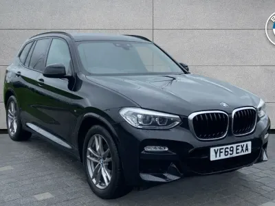 Used BMW X3 M Sport 187 HP (137 kW) 2019 Black SUV