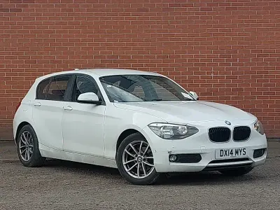 Used BMW 116 Efficient Dynamics 116 HP (85 kW) 2014 White Hatchback