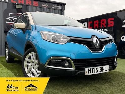 Used Renault Captur Dynamique 90 HP (66 kW) 2015 Blue SUV