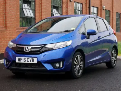 Used Honda Jazz EX 102 HP (75 kW) 2016 Blue Hatchback