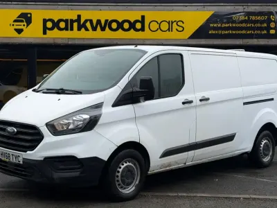 Begagnad Ford Transit Custom 105 HK (77 kW) 2018 Vit Van