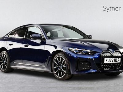 Used BMW i4 M Sport 246 kW (335 HP) 2022 Blue Sedan