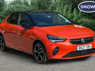 Used Vauxhall Corsa Elite 101 HP (74 kW) 2021 Orange Hatchback