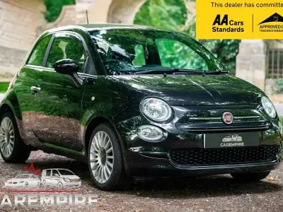 Used Fiat 500 Pop 70 HP (51 kW) 2021 Black Hatchback