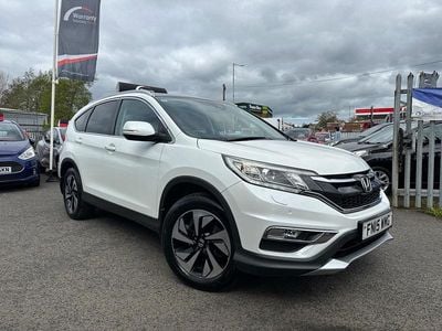 Używany Honda CR-V EX 160 KM (117 kW) 2015 Biały SUV