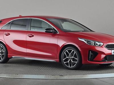 Used Kia Ceed GT-Line 118 HP (86 kW) 2019 Red Hatchback