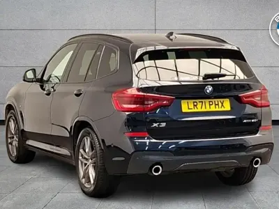 Used BMW X3 M Sport 184 HP (135 kW) 2021 Black SUV
