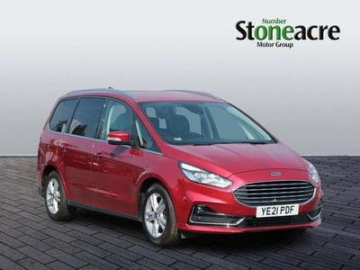 Red Used 2021 Ford Galaxy Titanium MPV | £17,995 (Fair price)
