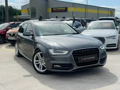 Used Audi A4 S-Line 150 HP (110 kW) 2015 Grey Estate