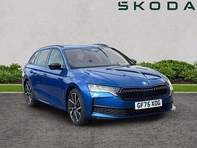 Used Skoda Octavia SportLine 147 HP (108 kW) 2025 Blue Estate