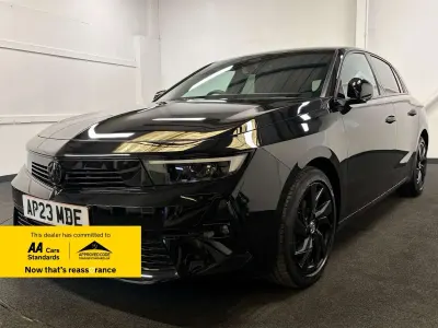 Used Vauxhall Astra 130 HP (95 kW) 2023 Black Hatchback