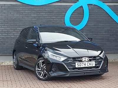 Used Hyundai i20 N Line 100 HP (73 kW) 2024 Black Hatchback