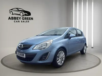 Used Vauxhall Corsa 90 HP (66 kW) 2013 Blue Hatchback