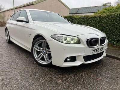 Used BMW 530 M Sport 258 HP (189 kW) 2015 White Sedan