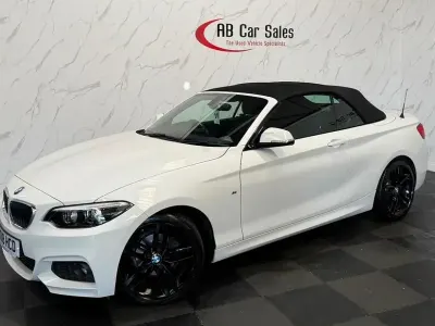 Used BMW 218 M Sport 2018 White Cabriolet