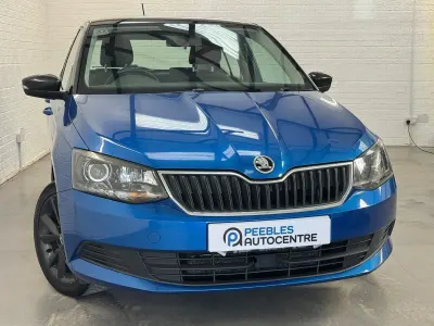Used Skoda Fabia Colour Edition 2016 Blue Hatchback