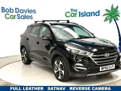 Usado Hyundai Tucson Premium 141 CV (103 kW) 2016 Negro SUV