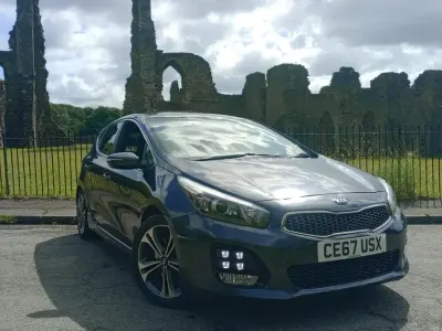 Used Kia Ceed GT-Line 136 HP (100 kW) 2017 Silver Hatchback