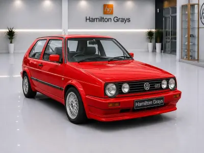 Used VW Golf II GTI 112 HP (82 kW) 1989 Red Hatchback