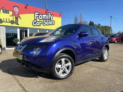 Used Nissan Juke Visia 2018 Blue SUV