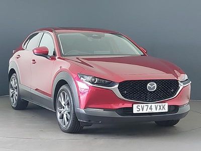 Red Used 2024 Mazda CX-30 Exclusive-Line SUV | £21,498 (A bit pricey)