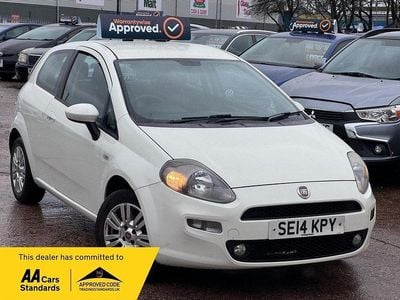 White Used 2014 Fiat Punto Easy Hatchback | £2,975 (Fair price)