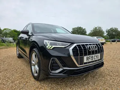 Used Audi Q3 S-Line 150 HP (110 kW) 2019 Black SUV