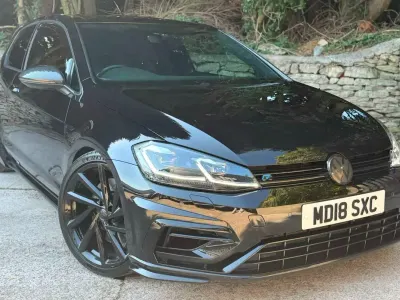 Used VW Golf VII R 310 HP (228 kW) 2018 Black Hatchback