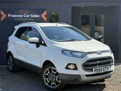 Used Ford Ecosport Titanium 112 HP (82 kW) 2016 White SUV