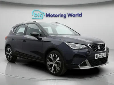 Used Seat Arona Xperience Lux 109 HP (80 kW) 2022 Blue SUV