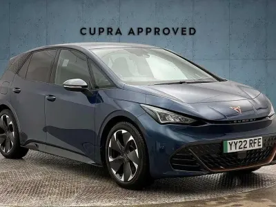 Used Cupra Born 147 kW (200 HP) 2022 Blue Hatchback