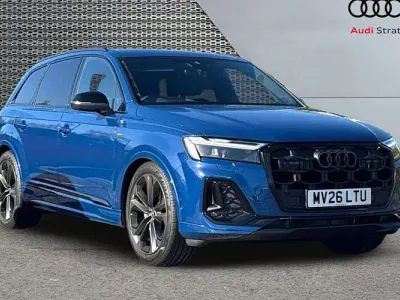 Used Audi Q7 Black Edition 231 HP (169 kW) 2026 Blue SUV
