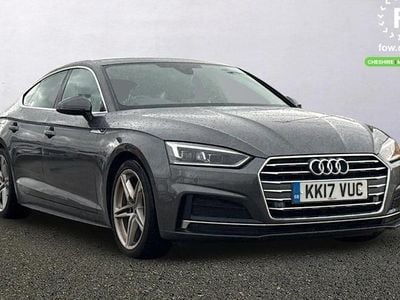 Grey Used 2017 Audi A5 Sportback S-Line Hatchback | £17,599 (Fair price)