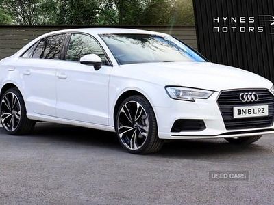 Used Audi A3 Sport 116 HP (85 kW) 2018 White Sedan