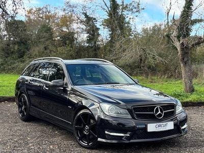 Black Used 2011 Mercedes C250 AMG Estate | £6,499 (A bit pricey)